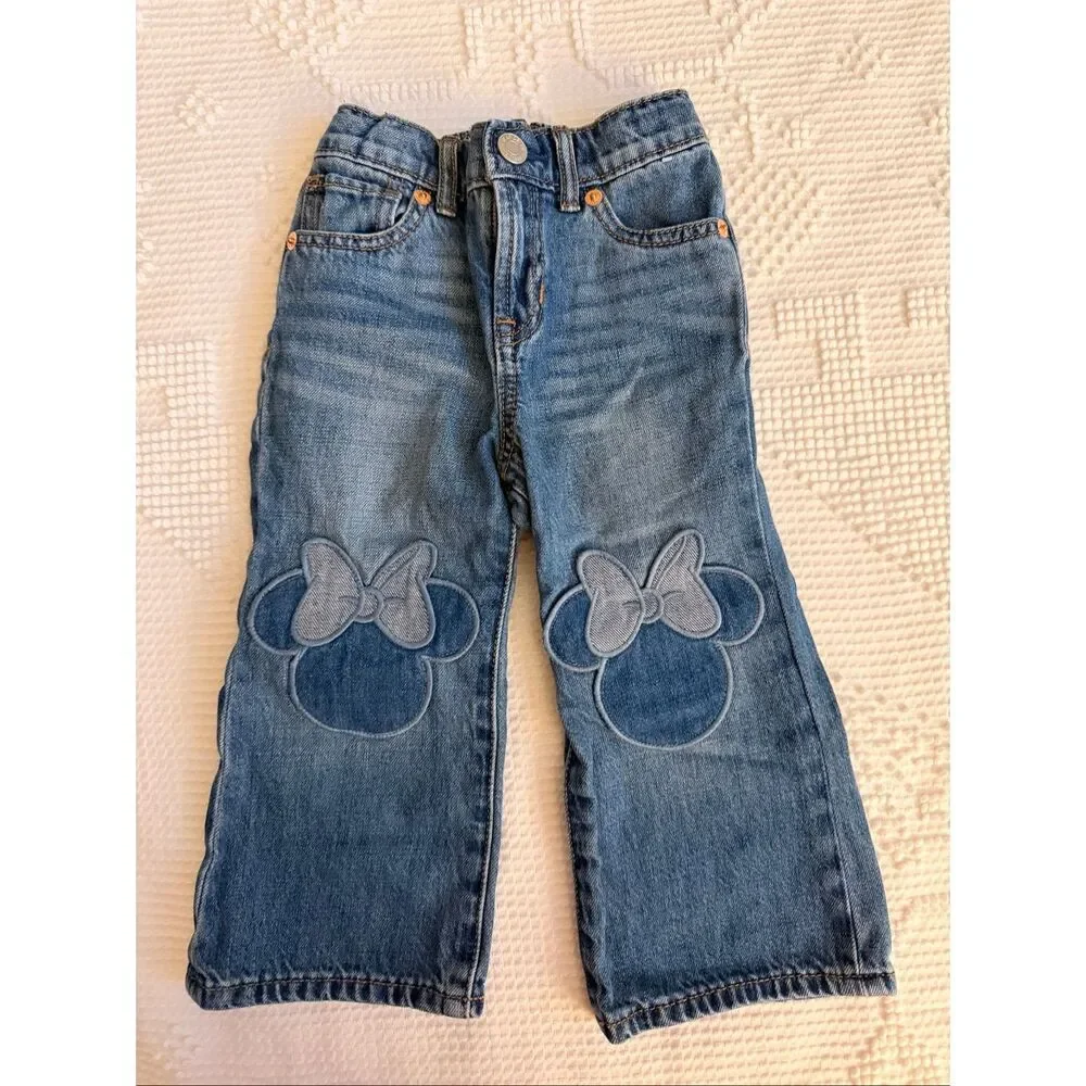 Gap Disney Minnie Mouse Girls‎ Jeans Size 2